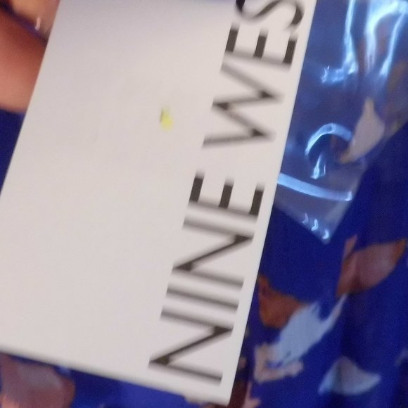 Nine West Blouse NWT Flowy Floral Office Party Travel Women's Size XXL - Picture 5 of 11